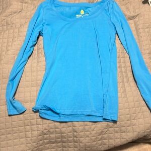 Natural uniforms blue teal long sleeve